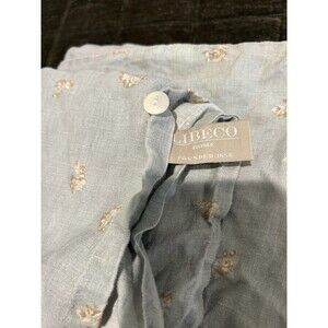 LIBECO Home Duvet Cover Full / Queen 100% Linen Floral Print